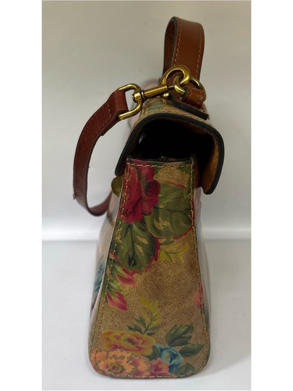 VNT Patricia Nash Carisbrooke Satchel in Victorian Garden - Picture 4 of 12